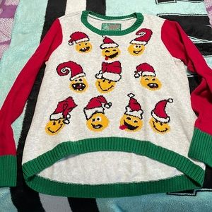 Emoji Ugly Christmas Sweater